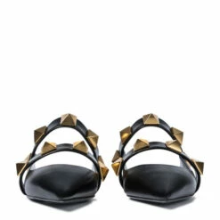 Valentino Garavani Roman Stud Leather Slippers -Valentino Garavani Sales unnamed file 1831