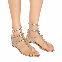 Valentino Garavani Rockstud Leather Sandals 9 Valentino Garavani Rockstud Leather Sandals -Valentino Garavani Sales unnamed file 1835