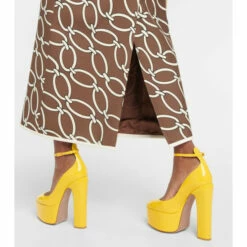 Valentino Garavani Tan-Go 155 Patent Leather Platform Pumps -Valentino Garavani Sales unnamed file 184