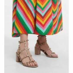 Valentino Garavani Rockstud Leather Sandals -Valentino Garavani Sales unnamed file 1845