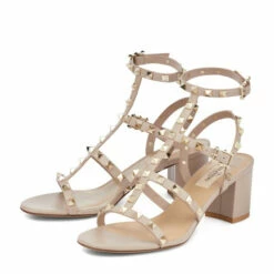Valentino Garavani Rockstud Leather Sandals -Valentino Garavani Sales unnamed file 1846