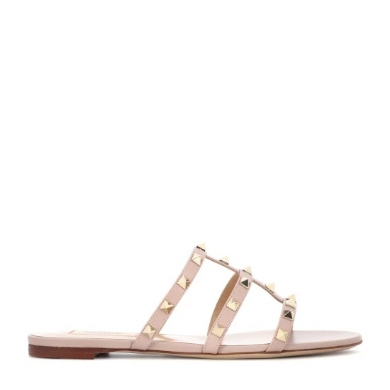 Valentino Garavani Rockstud Leather Sandals 6 Valentino Garavani Rockstud Leather Sandals - Image 4