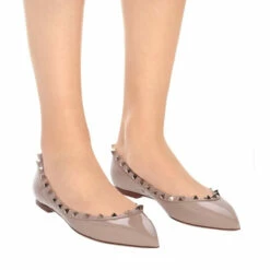 Valentino Garavani Rockstud Patent Leather Ballet Flats -Valentino Garavani Sales unnamed file 1919