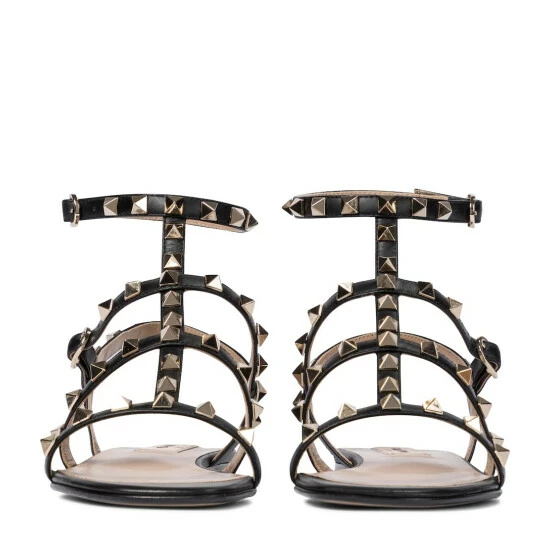 Valentino Garavani Rockstud Leather Sandals 6 Valentino Garavani Rockstud Leather Sandals - Image 4