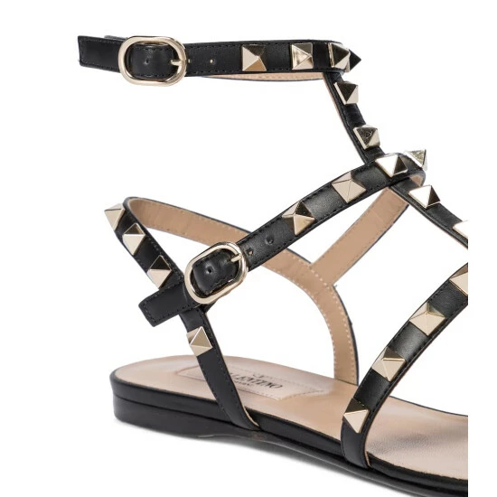 Valentino Garavani Rockstud Leather Sandals 7 Valentino Garavani Rockstud Leather Sandals - Image 5