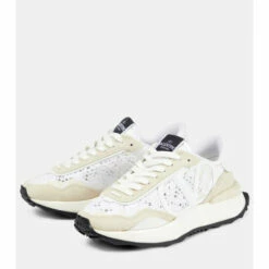 Valentino Garavani Lacerunner Suede-trimmed Sneakers -Valentino Garavani Sales unnamed file 1953