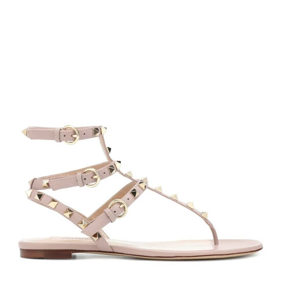 Valentino Garavani Rockstud Leather Sandals 5 Valentino Garavani Rockstud Leather Sandals - Image 3