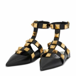 Valentino Garavani Roman Stud Leather Slippers -Valentino Garavani Sales unnamed file 1987