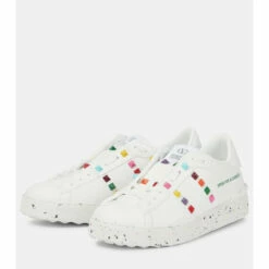 Valentino Garavani Rockstud Untitled Faux Leather Sneakers -Valentino Garavani Sales unnamed file 2051