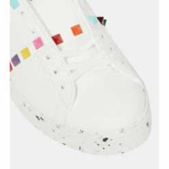 Valentino Garavani Rockstud Untitled Faux Leather Sneakers -Valentino Garavani Sales unnamed file 2052