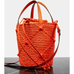 Valentino Garavani Roman Stud Woven Tote Bag -Valentino Garavani Sales unnamed file 208