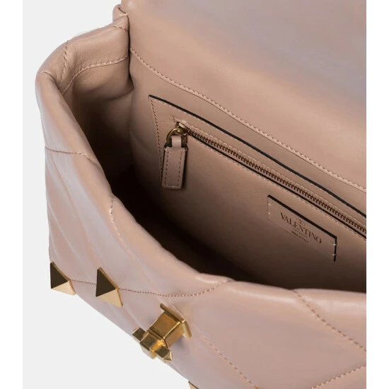 Valentino Garavani Roman Stud Large Leather Shoulder Bag 4 Valentino Garavani Roman Stud Large Leather Shoulder Bag - Image 2