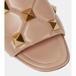Valentino Garavani Roman Stud Leather Slides -Valentino Garavani Sales unnamed file 2140