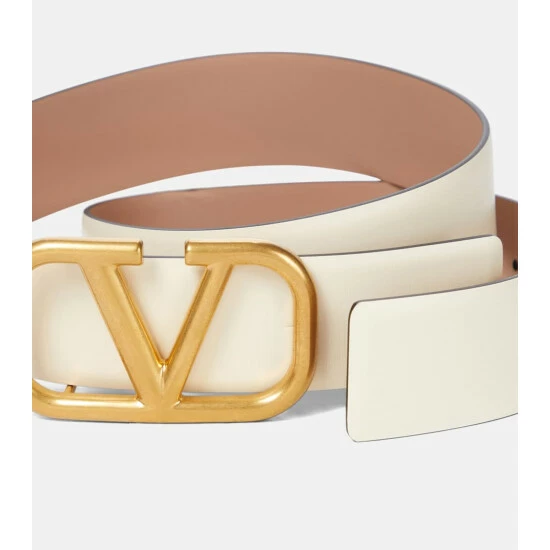 Valentino Garavani VLogo Leather Belt 4 Valentino Garavani VLogo Leather Belt - Image 2