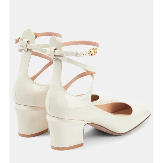 Valentino Garavani Tan-Go Patent Leather Pumps 4 Valentino Garavani Tan-Go Patent Leather Pumps - Image 2