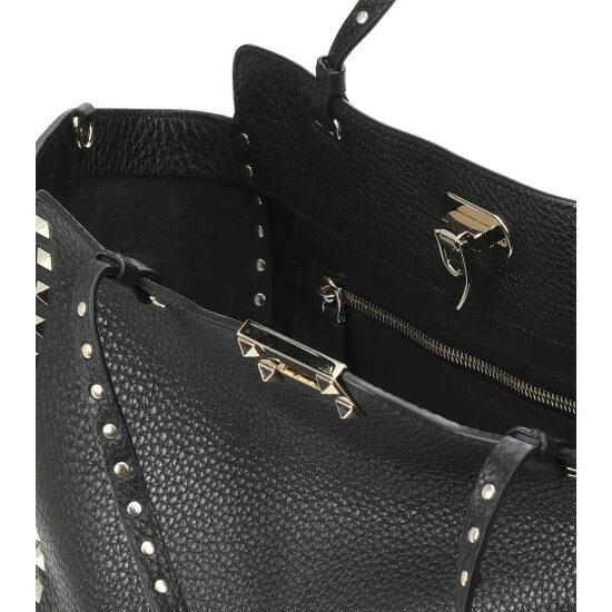 Valentino Garavani Rockstud Medium Leather Tote 4 Valentino Garavani Rockstud Medium Leather Tote - Image 2