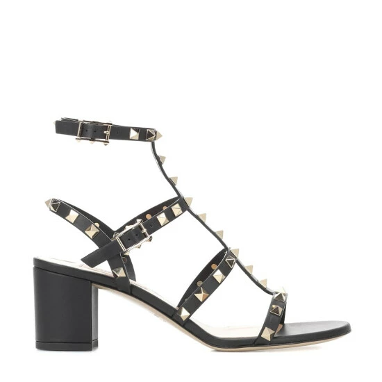 Valentino Garavani Rockstud Leather Sandals 6 Valentino Garavani Rockstud Leather Sandals - Image 4