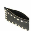 Valentino Garavani Rockstud Leather Card Holder
