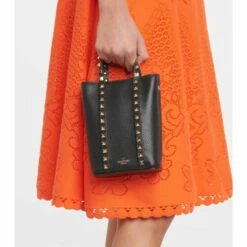 Valentino Garavani Rockstud Leather Tote Bag