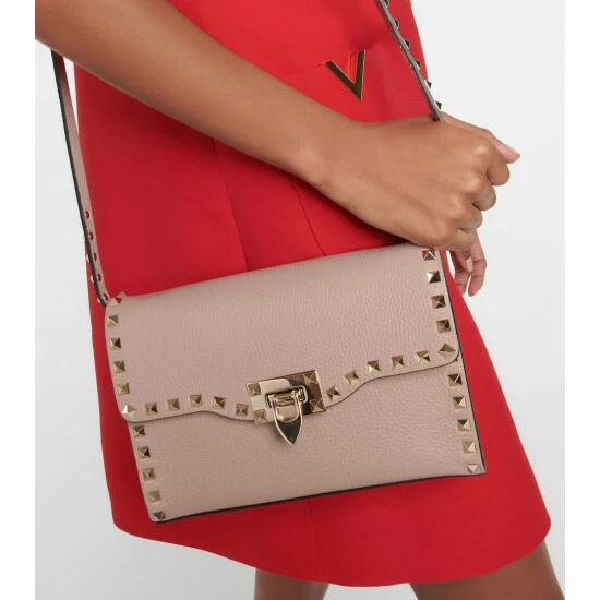 Valentino Garavani Rockstud Small Leather Shoulder Bag 3 Valentino Garavani Rockstud Small Leather Shoulder Bag