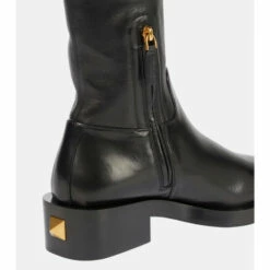 Valentino Garavani Roman Stud Leather Over-the-knee Boots 11 Valentino Garavani Roman Stud Leather Over-the-knee Boots -Valentino Garavani Sales unnamed file 2294