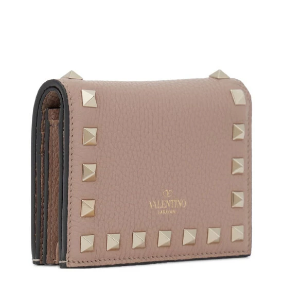 Valentino Garavani Rockstud Leather Wallet 4 Valentino Garavani Rockstud Leather Wallet - Image 2