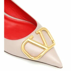 Valentino Garavani VLOGO Leather Ballet Flats -Valentino Garavani Sales unnamed file 2392