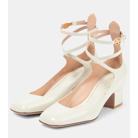 Valentino Garavani Tan-Go Patent Leather Pumps 6 Valentino Garavani Tan-Go Patent Leather Pumps - Image 4