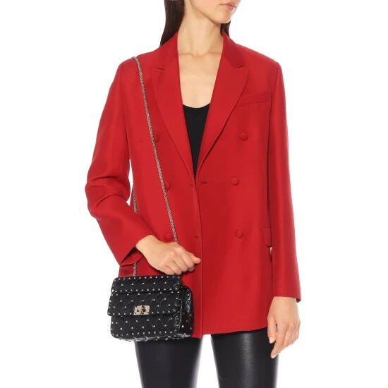 Valentino Garavani Rockstud Spike Small Leather Shoulder Bag 3 Valentino Garavani Rockstud Spike Small Leather Shoulder Bag