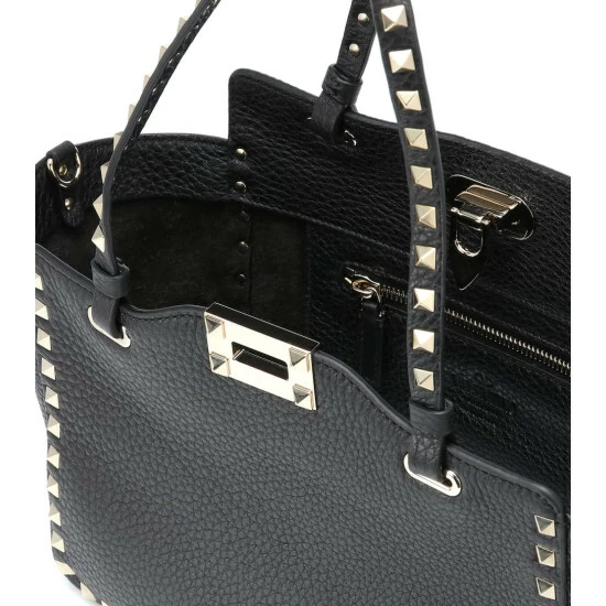 Valentino Garavani Rockstud Small Leather Tote 4 Valentino Garavani Rockstud Small Leather Tote - Image 2