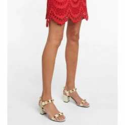 Valentino Garavani Roman Stud Leather Sandals -Valentino Garavani Sales unnamed file 2434