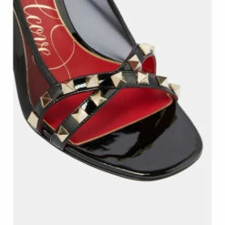 Valentino Garavani Rockstud Patent Leather Sandals -Valentino Garavani Sales unnamed file 2450