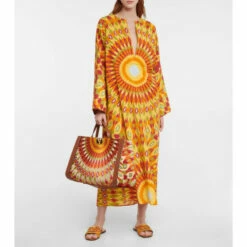 Valentino Garavani VLogo Printed Canvas Slides