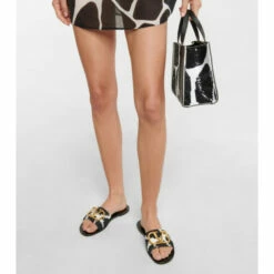 Valentino Garavani VLogo Raffia-effect Slides -Valentino Garavani Sales unnamed file 2482