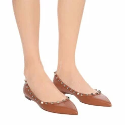 Valentino Garavani Rockstud Leather Ballet Flats -Valentino Garavani Sales unnamed file 2543