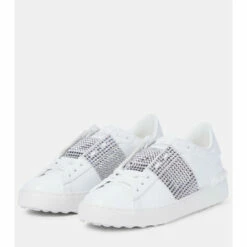 Valentino Garavani Open Leather Sneakers -Valentino Garavani Sales unnamed file 2553