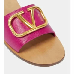 Valentino Garavani VLogo Leather Slides -Valentino Garavani Sales unnamed file 2559