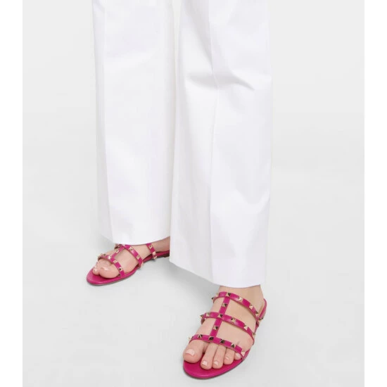 Valentino Garavani Rockstud Leather Sandals 5 Valentino Garavani Rockstud Leather Sandals - Image 3