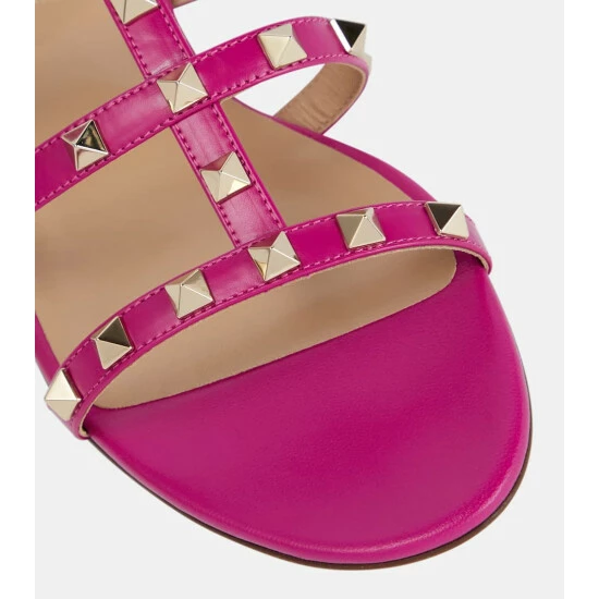 Valentino Garavani Rockstud Leather Sandals 7 Valentino Garavani Rockstud Leather Sandals - Image 5