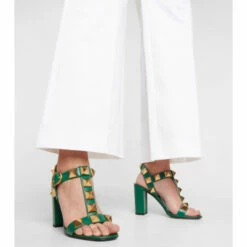 Valentino Garavani Roman Stud Leather Sandals -Valentino Garavani Sales unnamed file 2572