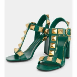 Valentino Garavani Roman Stud Leather Sandals -Valentino Garavani Sales unnamed file 2573