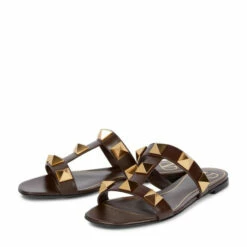 Valentino Garavani Roman Stud Leather Slides -Valentino Garavani Sales unnamed file 2592