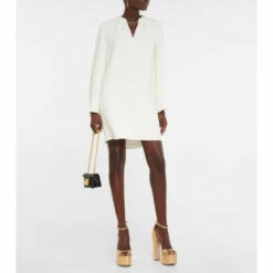 Valentino Garavani Tan-Go Metallic Leather Platform Sandals