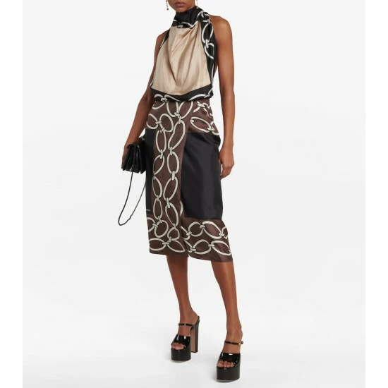 Valentino Garavani Tan-Go 155 Patent Leather Platform Mules 3 Valentino Garavani Tan-Go 155 Patent Leather Platform Mules