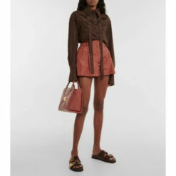 Valentino Garavani One Stud Leather Sandals