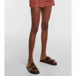 Valentino Garavani One Stud Leather Sandals -Valentino Garavani Sales unnamed file 2663