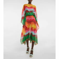 Valentino Garavani Rockstud Leather Wedge Sandals