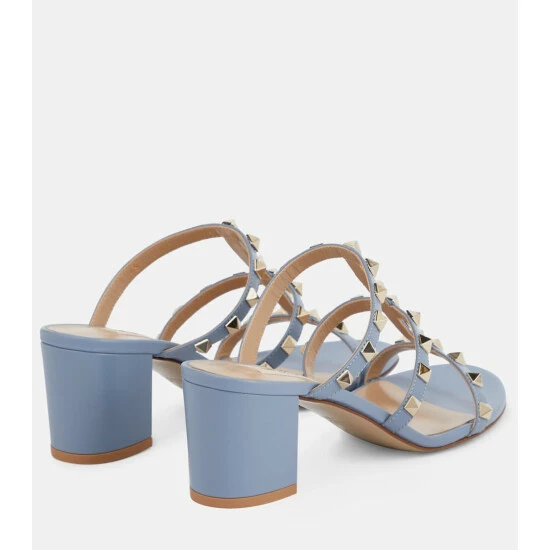 Valentino Garavani Rockstud 60 Leather Sandals 4 Valentino Garavani Rockstud 60 Leather Sandals - Image 2