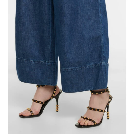 Valentino Garavani Rockstud Leather Sandals 5 Valentino Garavani Rockstud Leather Sandals - Image 3