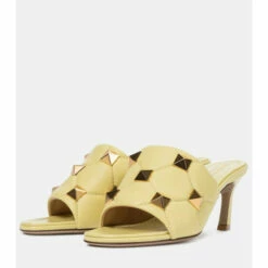 Valentino Garavani Roman Stud Quilted Leather Sandals -Valentino Garavani Sales unnamed file 2689